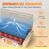 Vacuum Sealer Machine, 80Kpa 130W Powerful, Multifunctional for Dry and Moist Food Storage, Automatic and Manual Air Sealing System with Built-i
